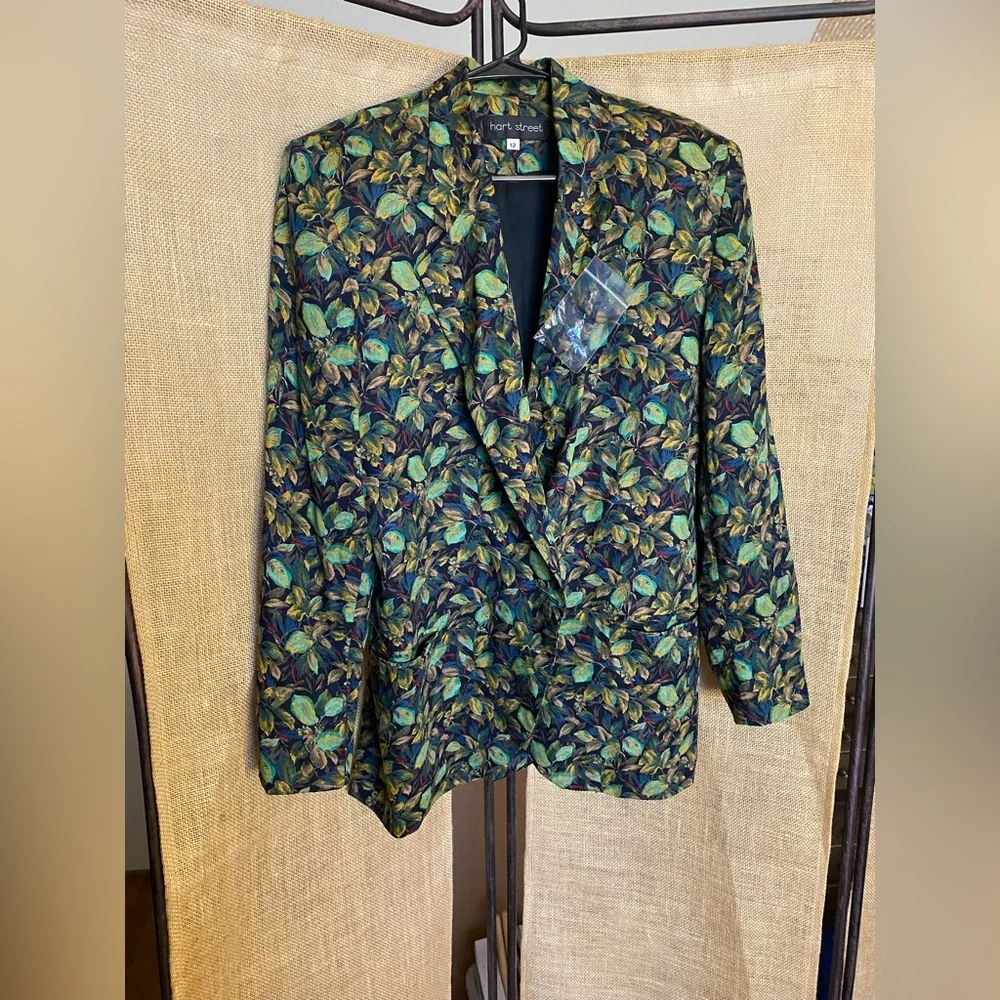 Vintage Floral Blazer - Picture 1 of 11